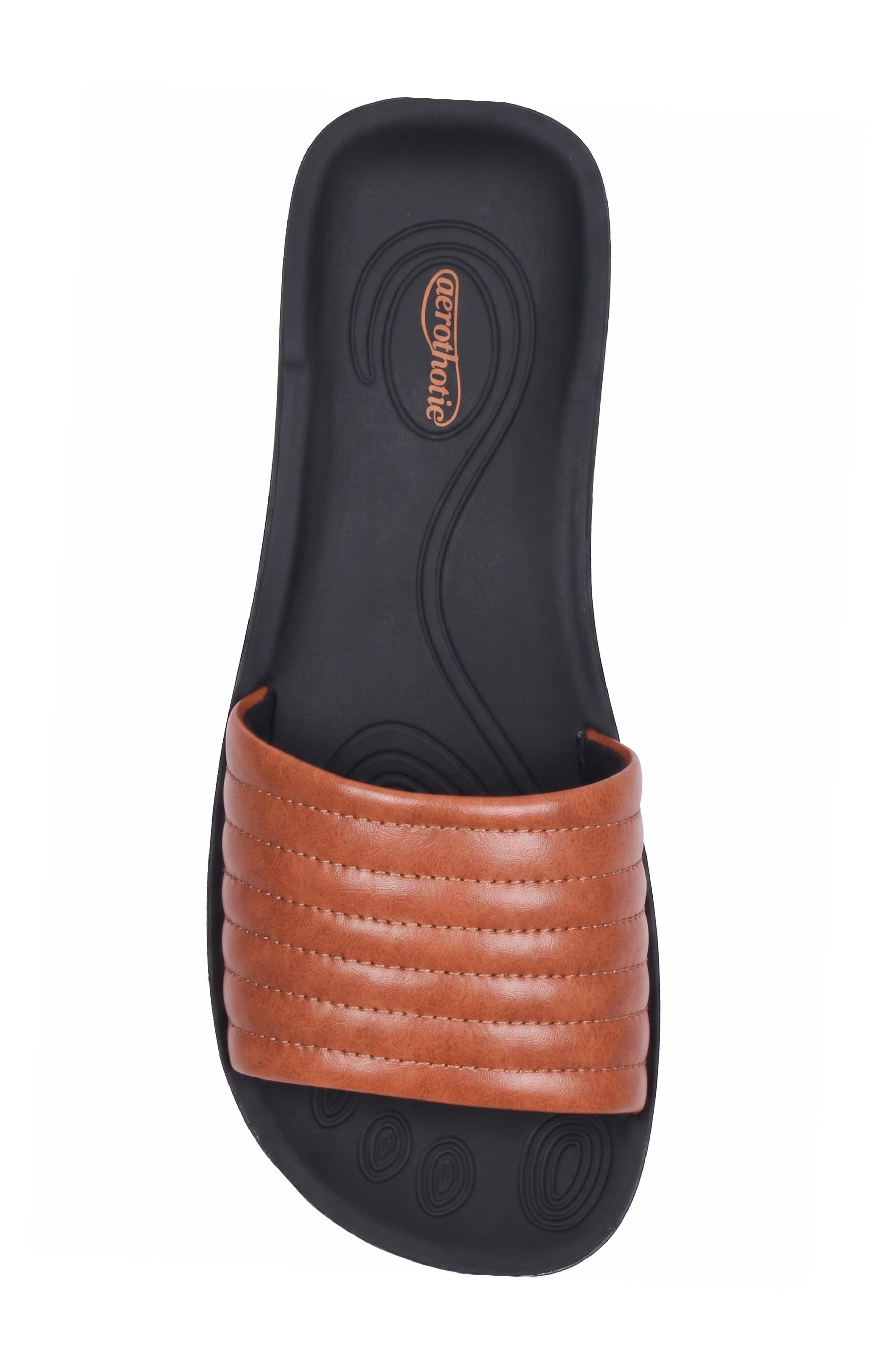 Maeve Slide Sandal, Alternate, color, TAN