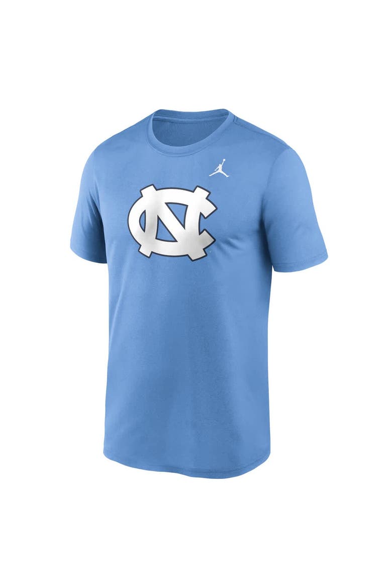 Men's Jordan Brand Carolina Blue North Carolina Tar Heels Primetime Legend Logo T-Shirt, Alternate, color, Light Blue