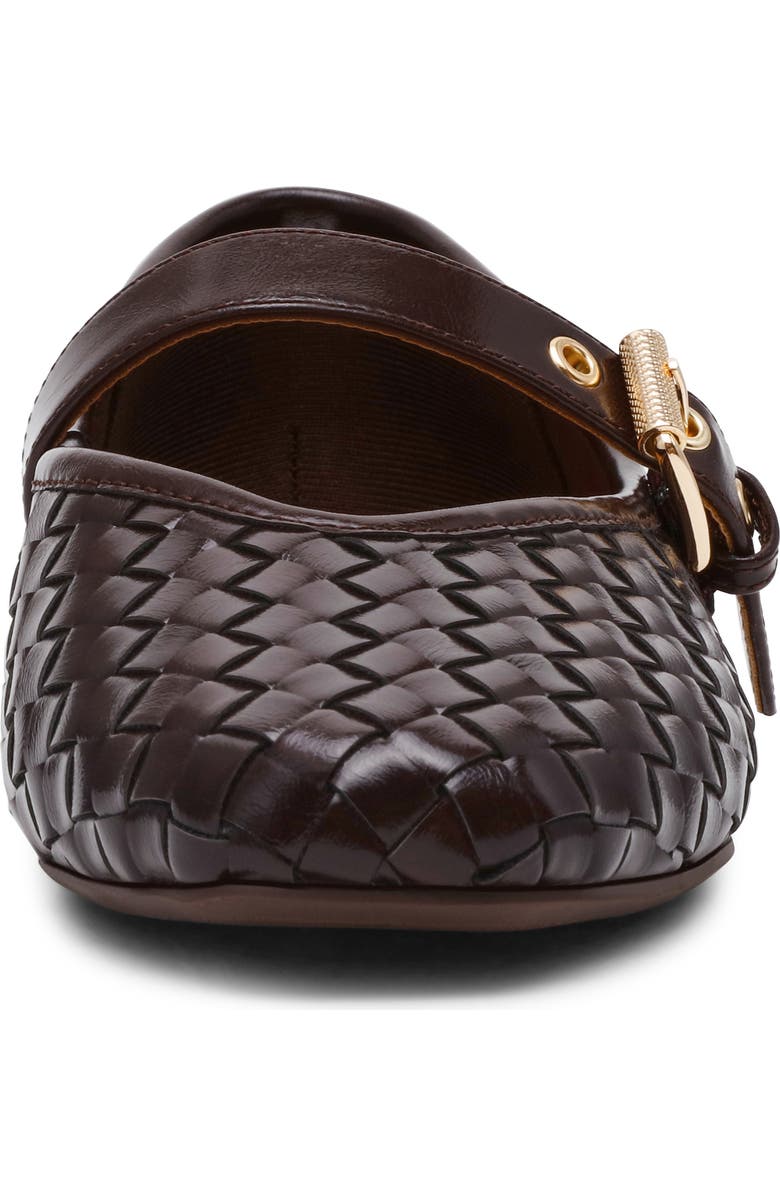 DV by Dolce Vita Mulaney Mary Jane Flat, Alternate, color, Brown Woven