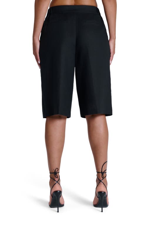 Naked Wardrobe Linen Suiting Shorts