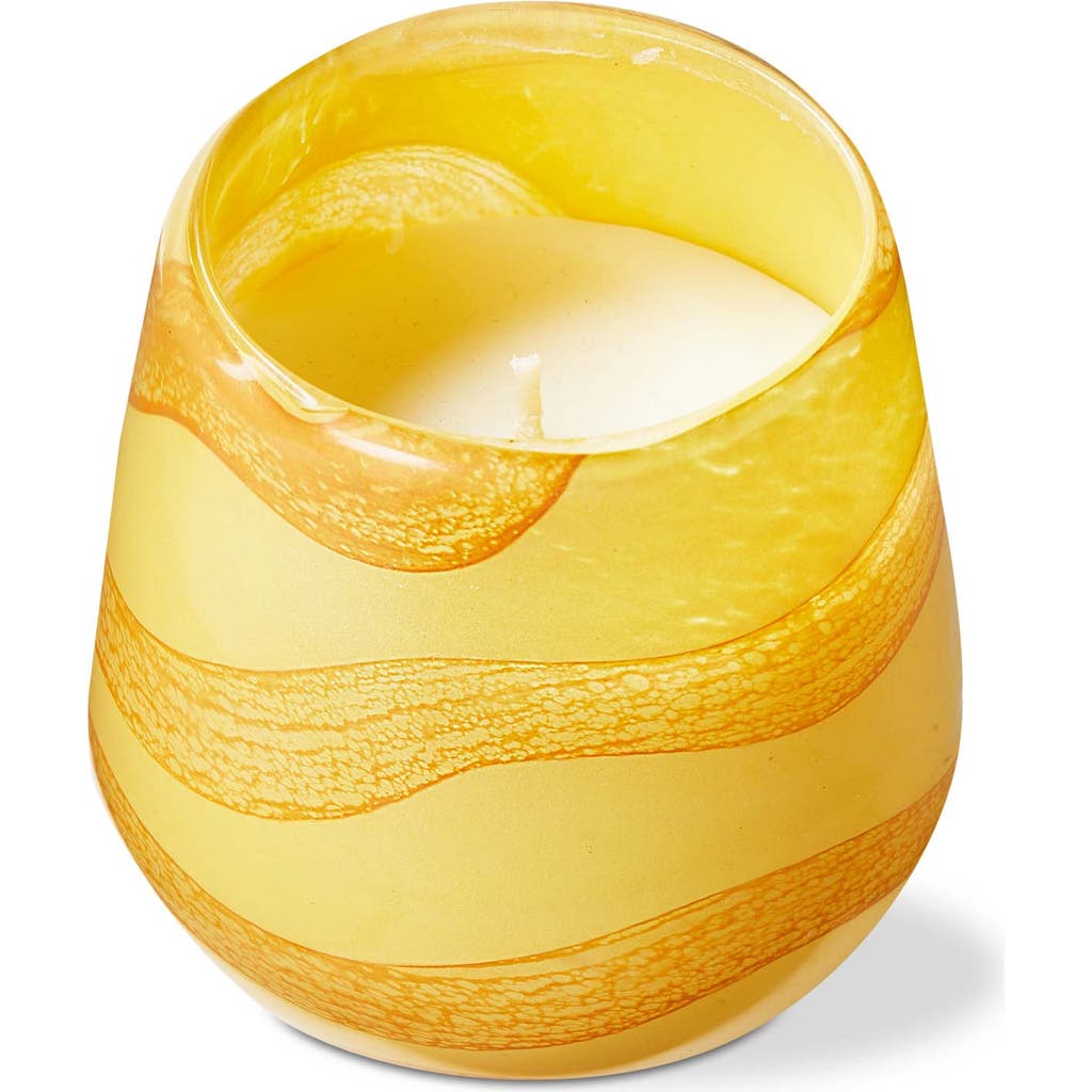 Tag Citronella Blood Orange Candle Jar 40hr Burn Time Yellow Scented Candle 4x3.5in In Yellow