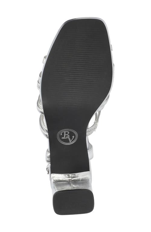Bella Vita Damsel Slingback Sandal In Silver