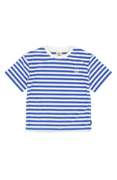 Kids' Hang Around Stripe Terry T-Shirt (Baby & Toddler)