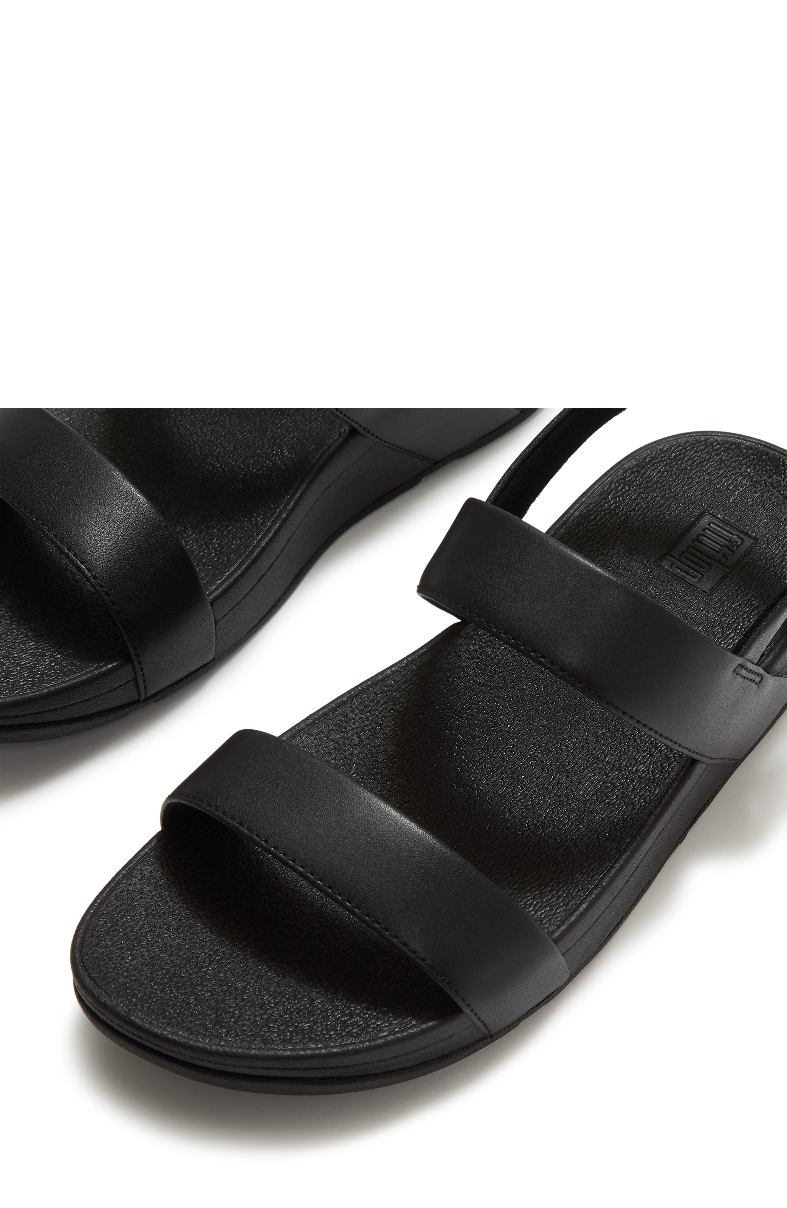 Flowrise Wedge Sandal, Alternate, color, BLACK