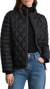 Lauren Ralph Lauren Mixed Quilted Puffer Jacket