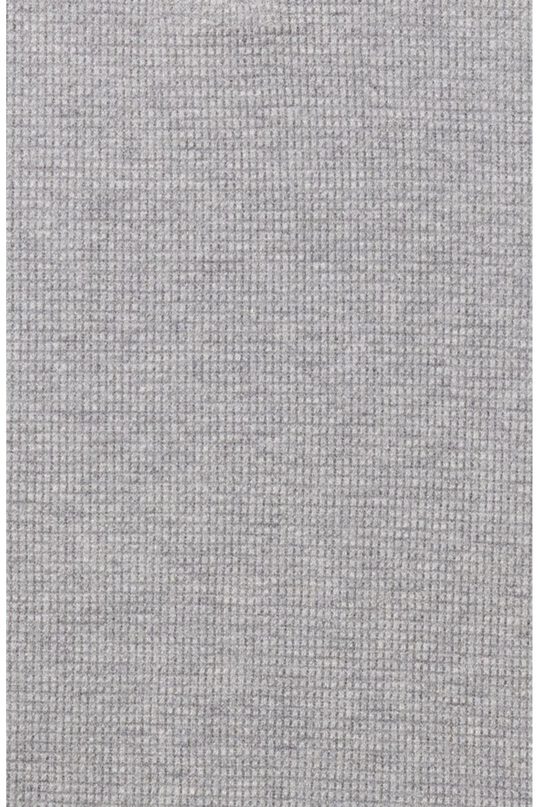 Hudson Organic Cotton Blend Waffle Henley, Alternate, color, HEATHER GREY