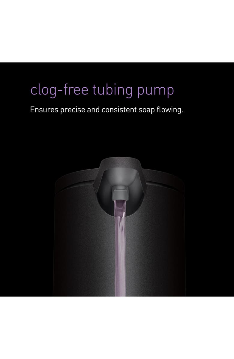 simplehuman Rechargeable 9-Ounce Liquid Soap Sensor Pump, Alternate, color, 