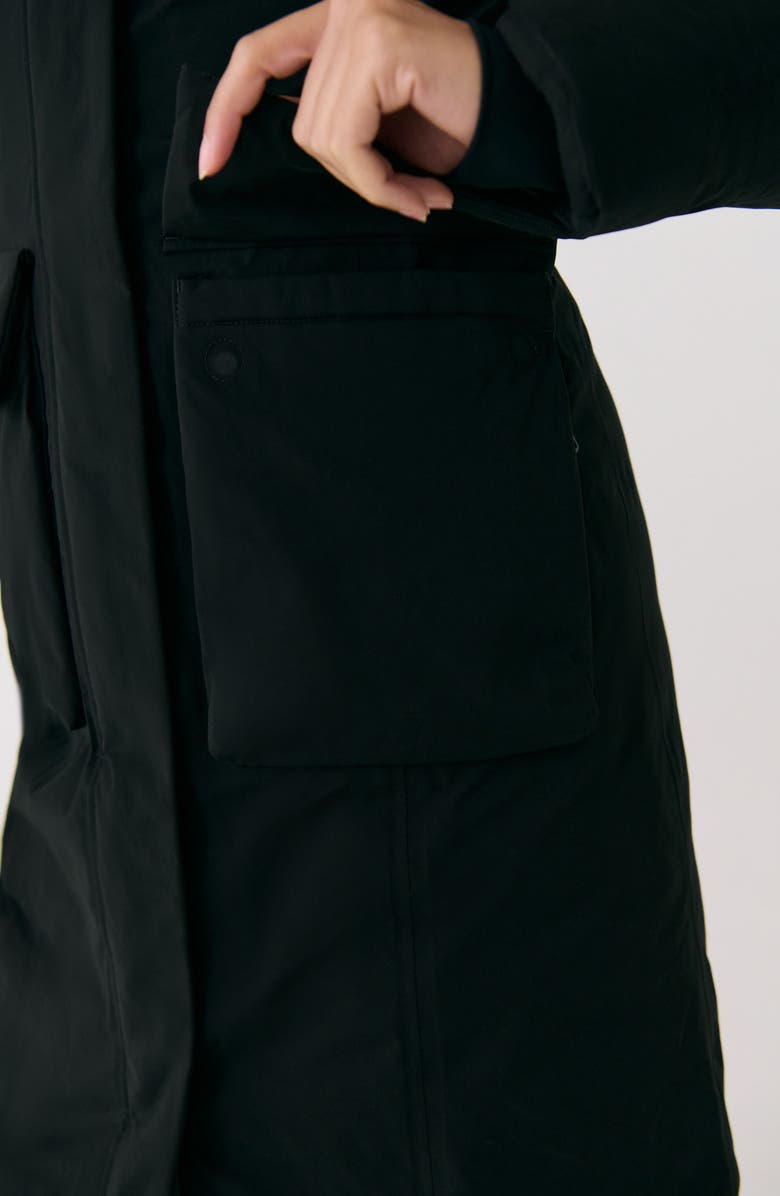 Lole Premium Waterproof Hooded 600 Fill Power Down Jacket, Alternate, color, 