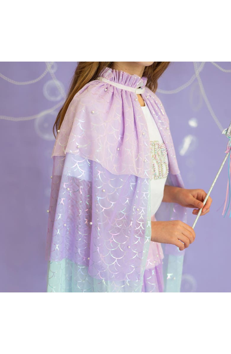 Sweet Wink Mermaid Pearl Cape, Alternate, color, Multi