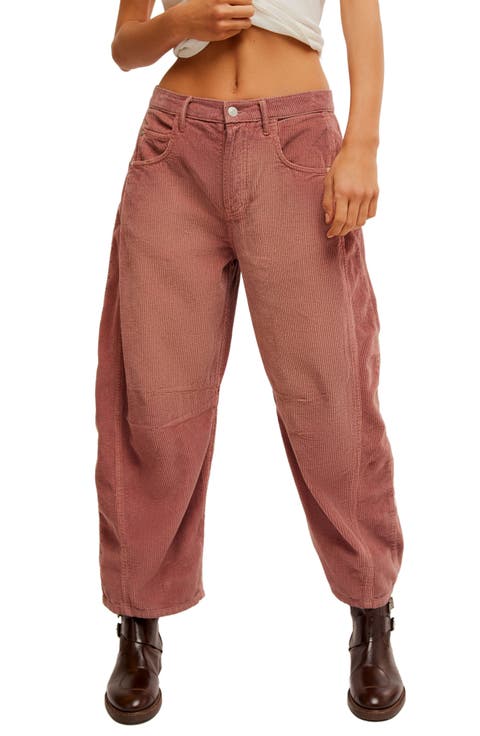 Good Luck Barrel Leg Corduroy Pants