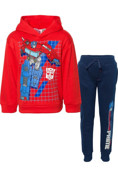Fleece Hoodie and Pants Set