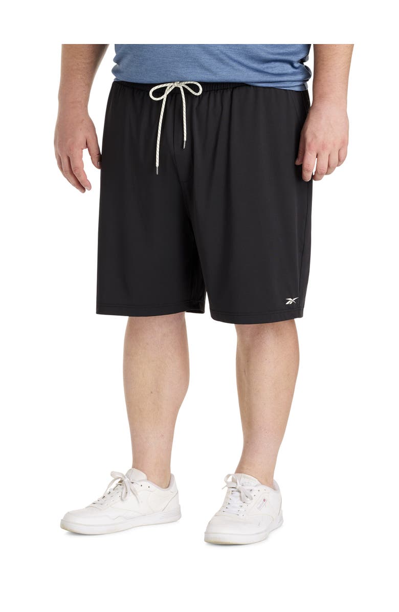 Reebok Big
Tall Performance Shorts, Main, color, Black Solid