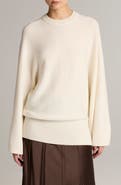 Vince Wide Sleeve Wool & Cashmere Crewneck Sweater