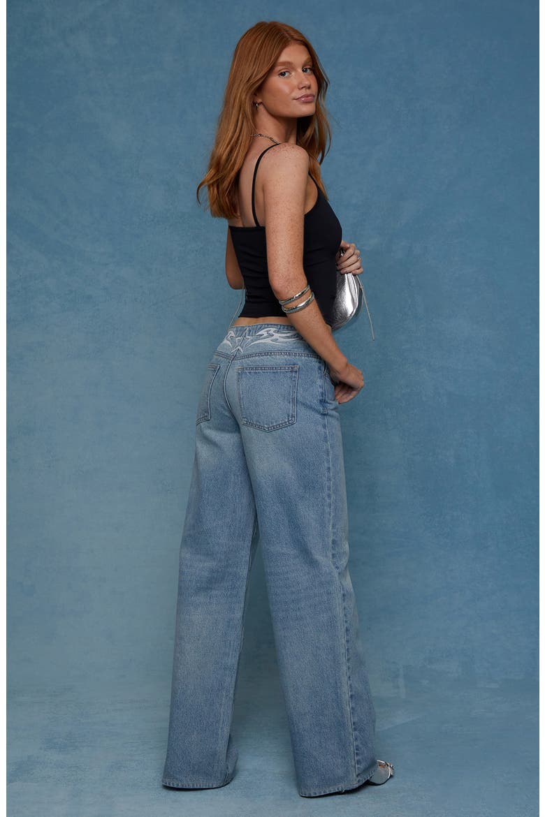 Casey Low Rise Baggy Pants, Alternate, color, MEDIUM INDIGO