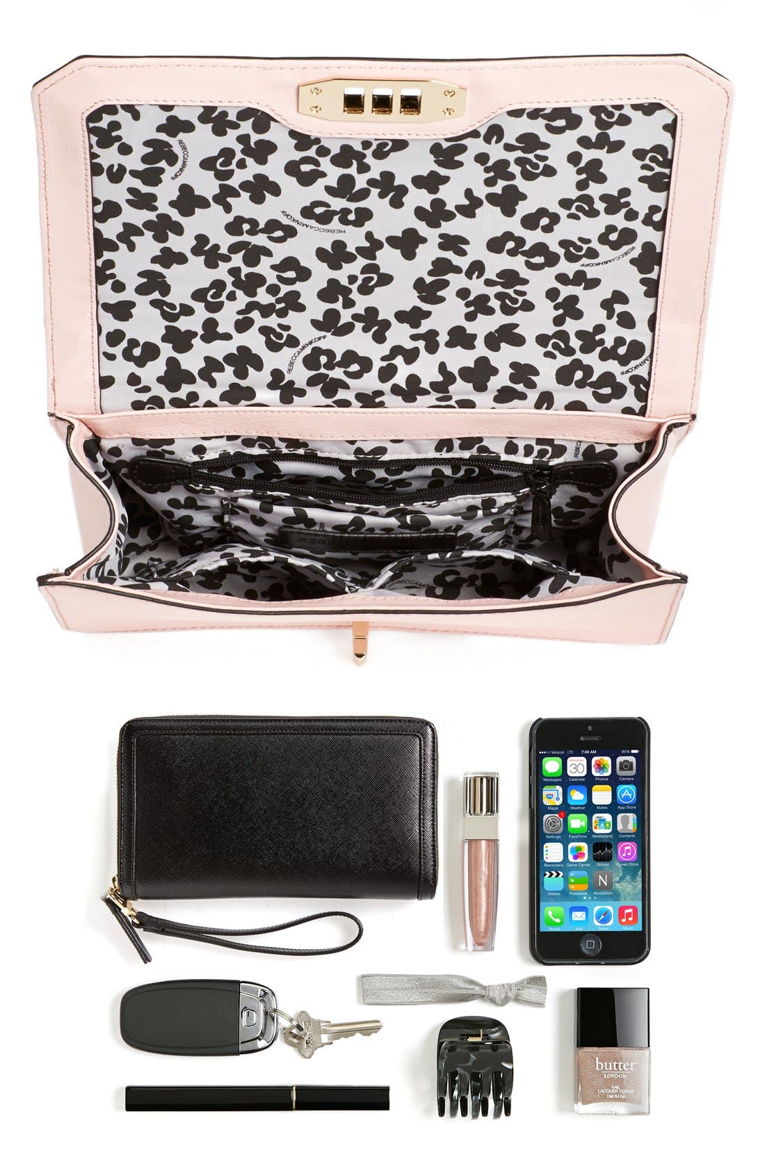 'Love' Crossbody Bag, Alternate, color, QUARTZ
