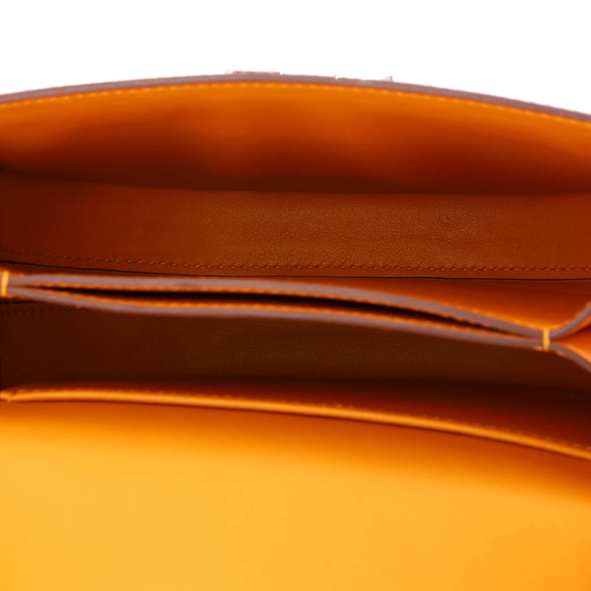 Pre-Owned Hermes Mosaique au 24 Bag Epsom 17, Alternate, color, Abricot