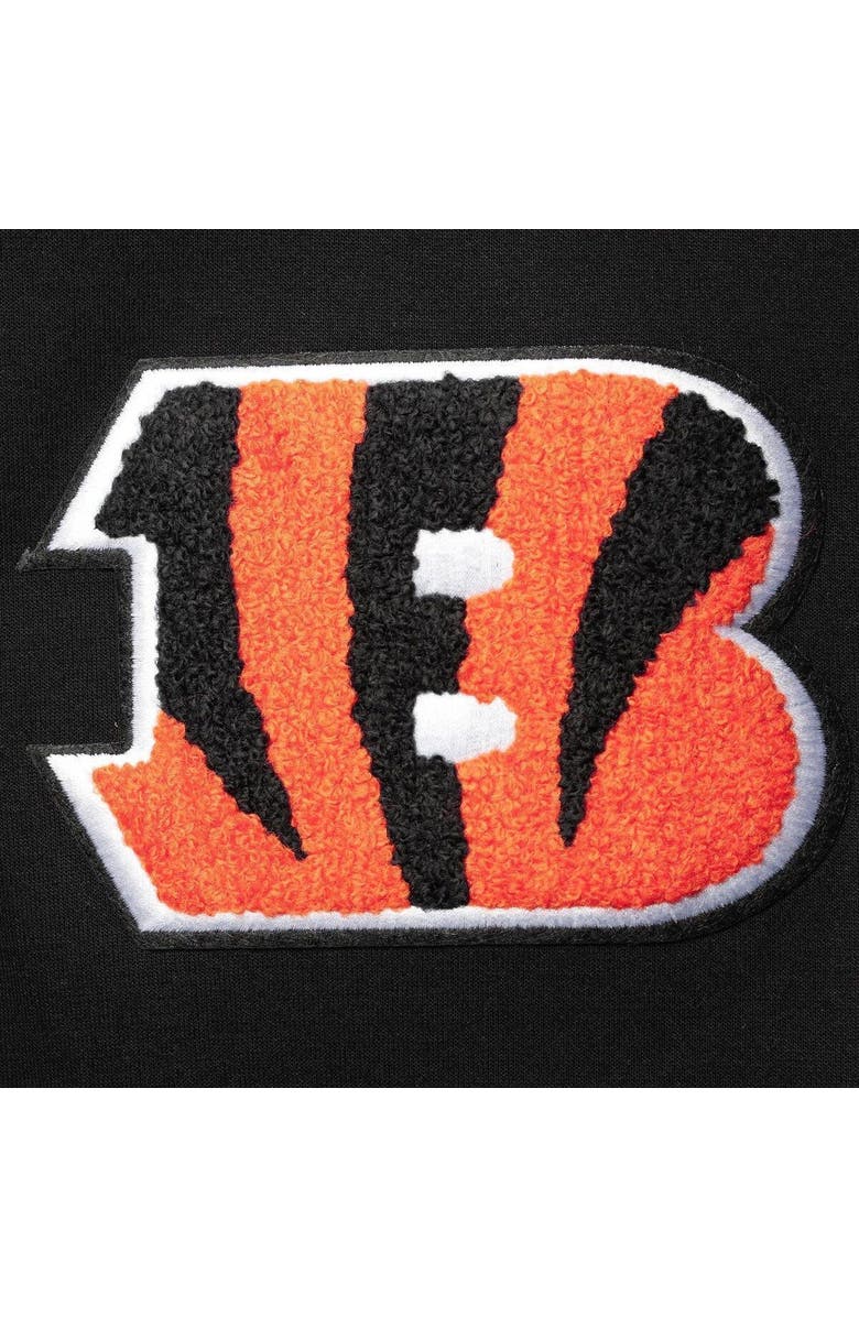PRO STANDARD Men's Pro Standard Black Cincinnati Bengals Logo Pullover Hoodie, Alternate, color, 