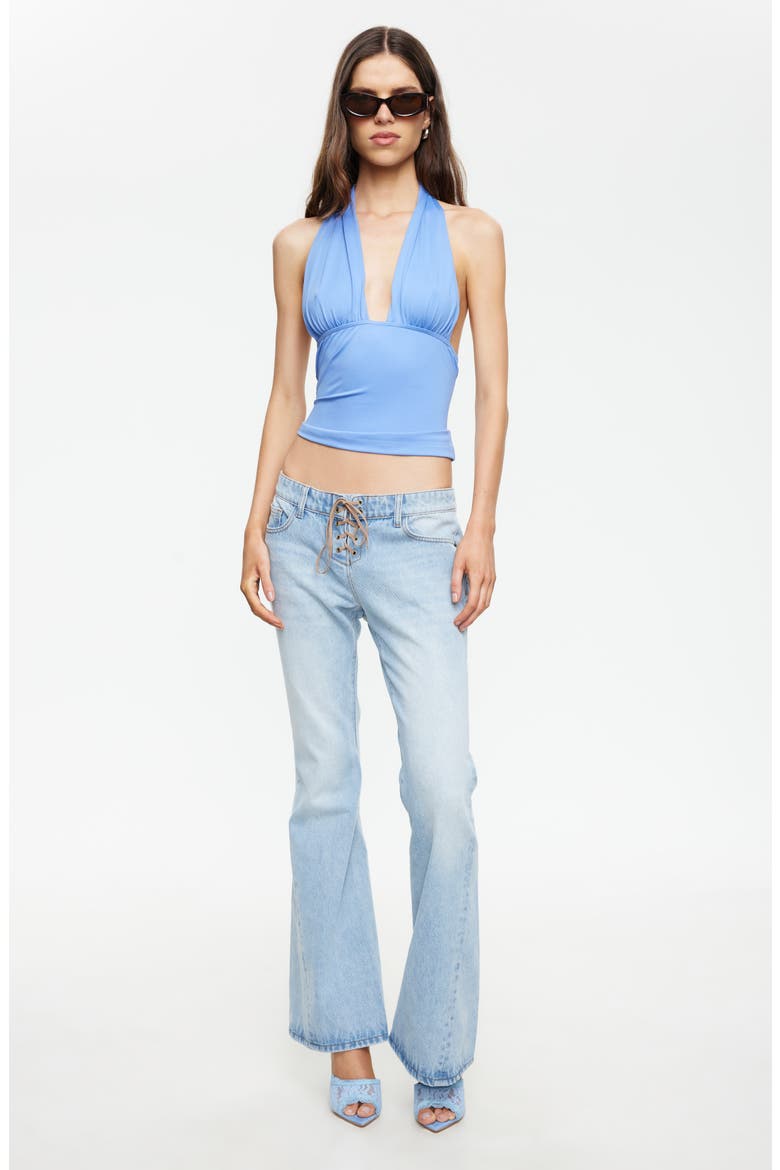Richie Flare Jeans, Alternate, color, LIGHT DENIM