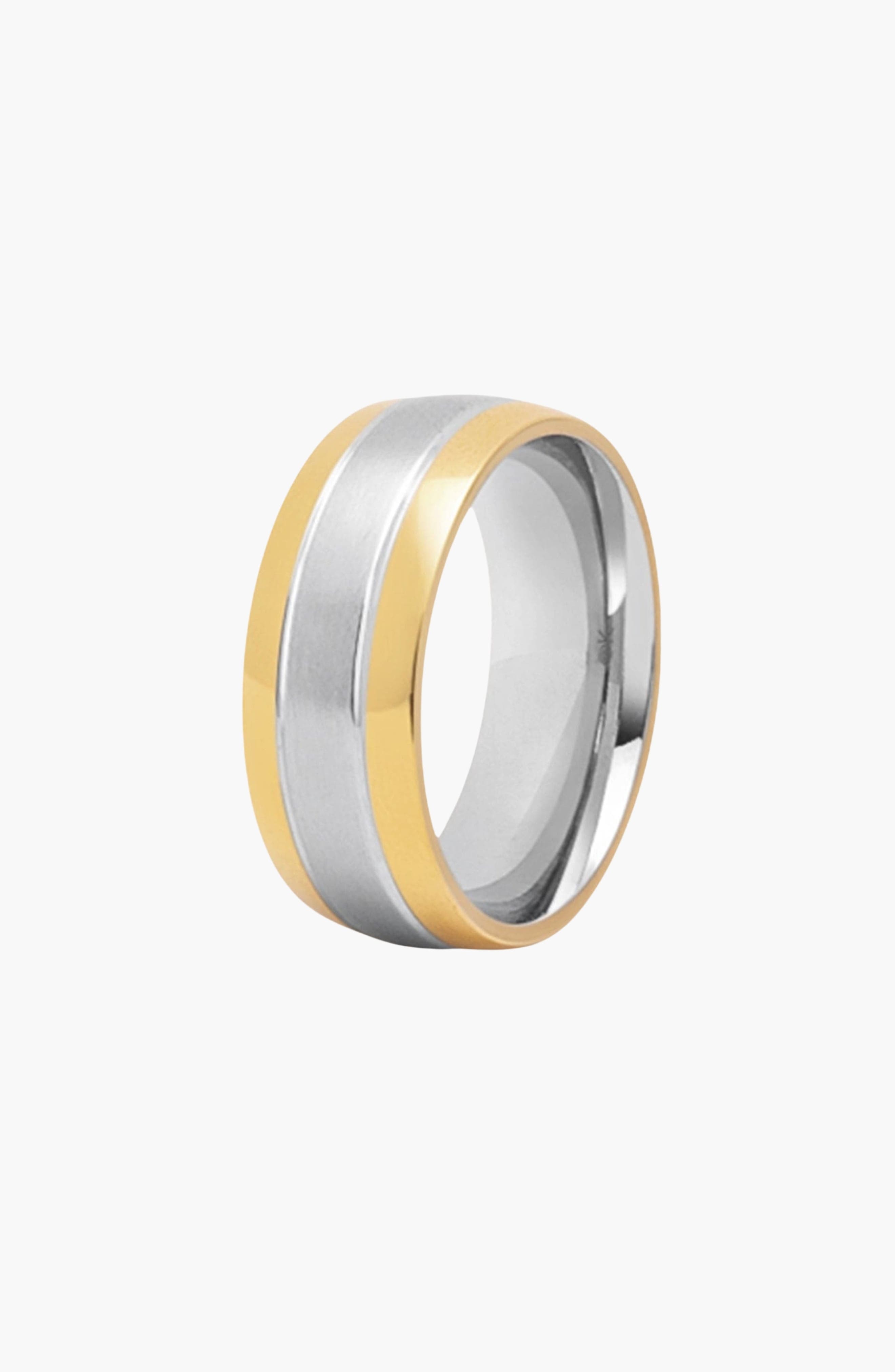 Nialaya Brushed Band Ring (Men) | Nordstrom