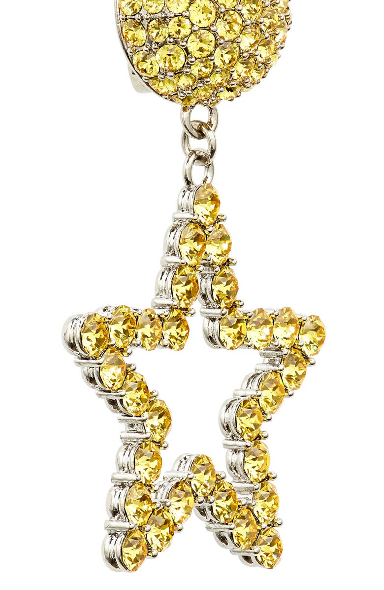 Moschino Star Drop Clip-On Earrings, Alternate, color, 