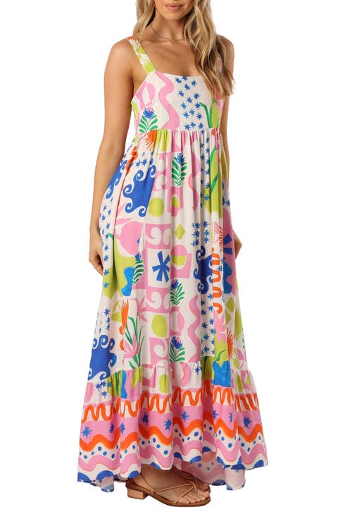 Greer Print Maxi Dress