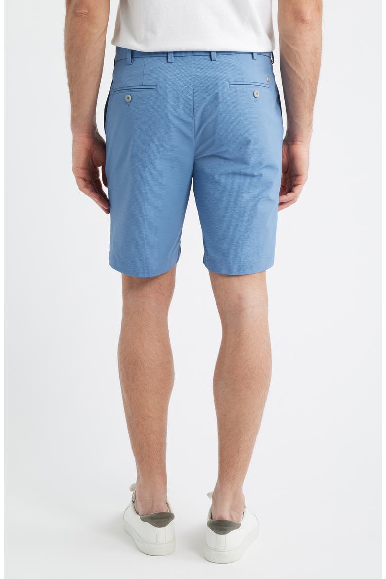 Crown Crafted Matlock Seersucker Performance Shorts, Alternate, color, STORM