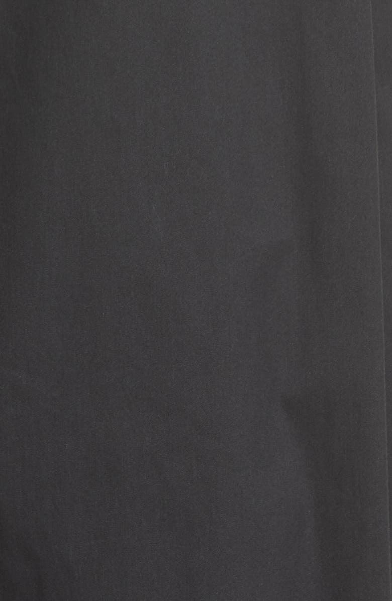 Max Mara Aere Ruffle Trim Poplin Midi Dress, Alternate, color, 