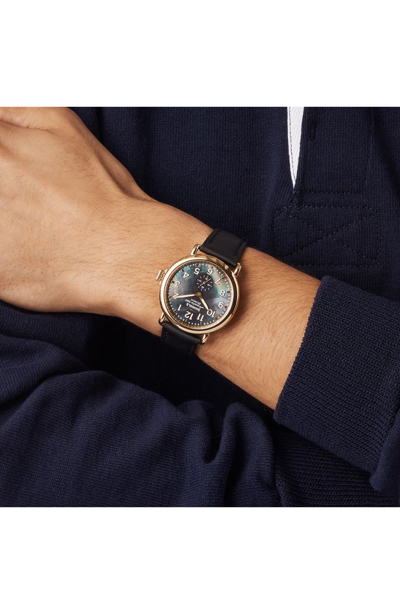 Shinola Runwell Sub Second Bracelet Watch, 41mm, Alternate, color,