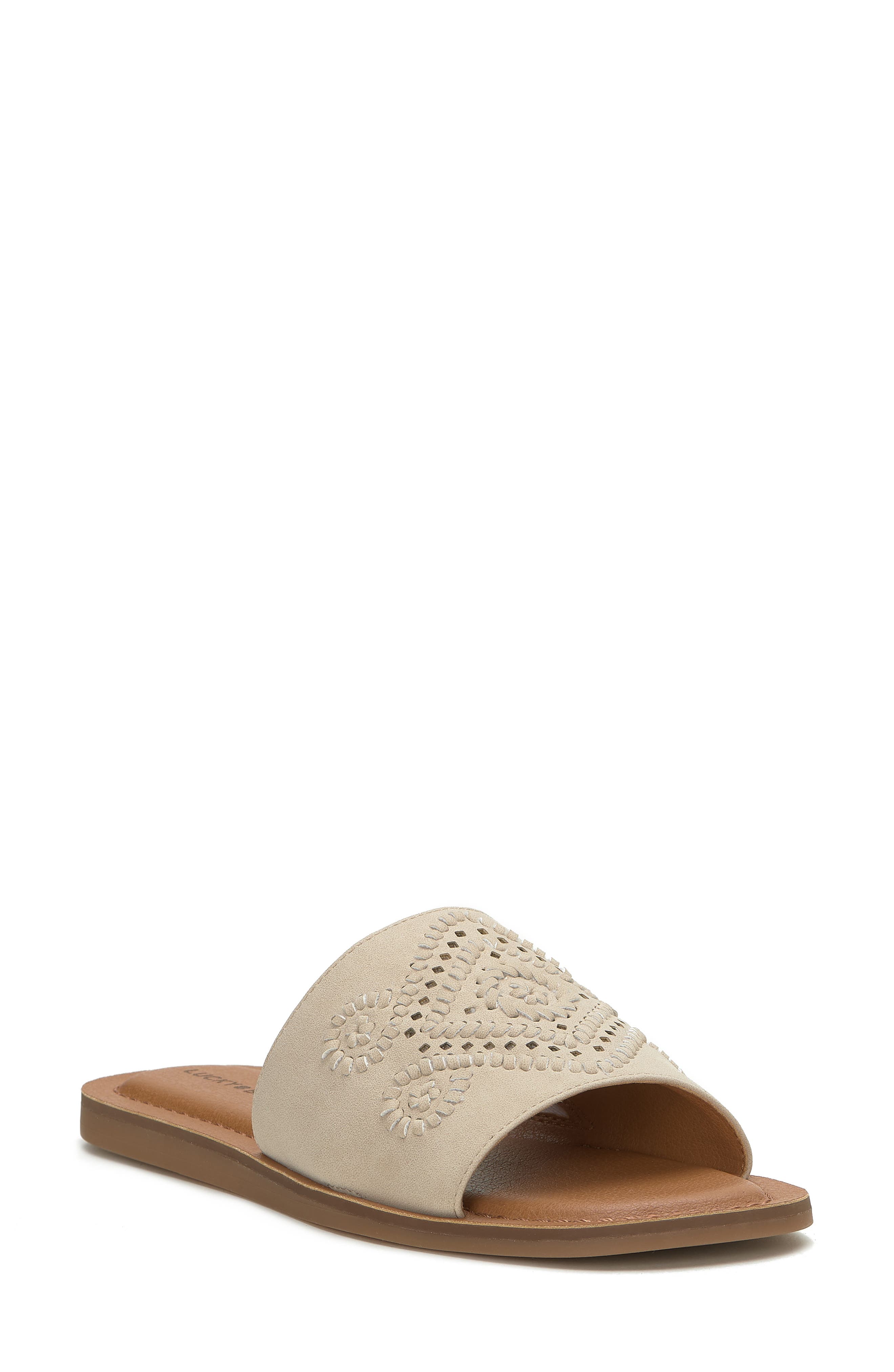 Lucky Brand Bemana Slide Sandal, Main, color, 