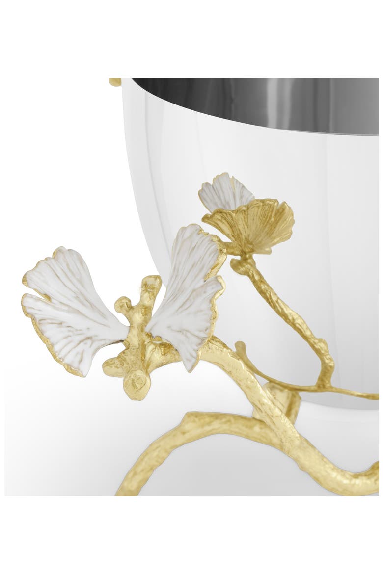 Butterfly Ginkgo Small Bowl, Alternate, color, SILVER