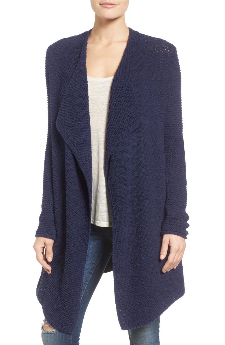 Caslon<sup>®</sup> Cotton Blend Cardigan, Main, color, 