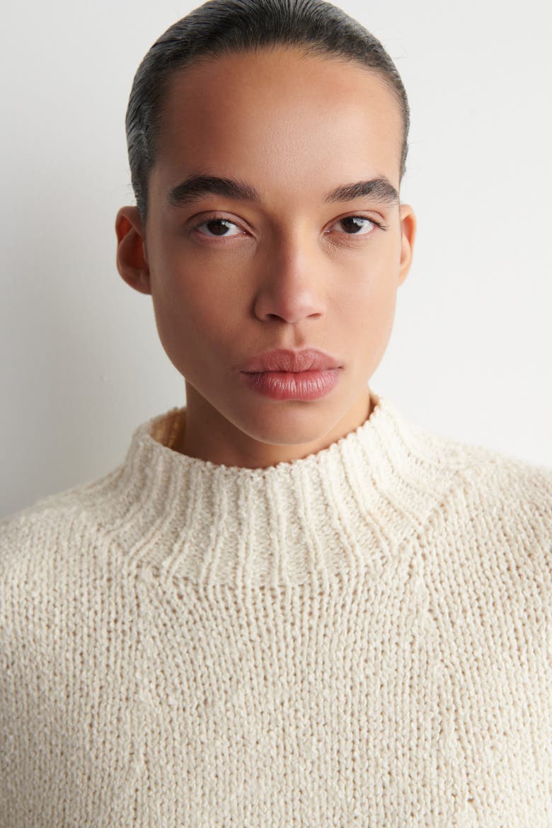 Merino-cashmere Cape, Alternate, color, CREAM