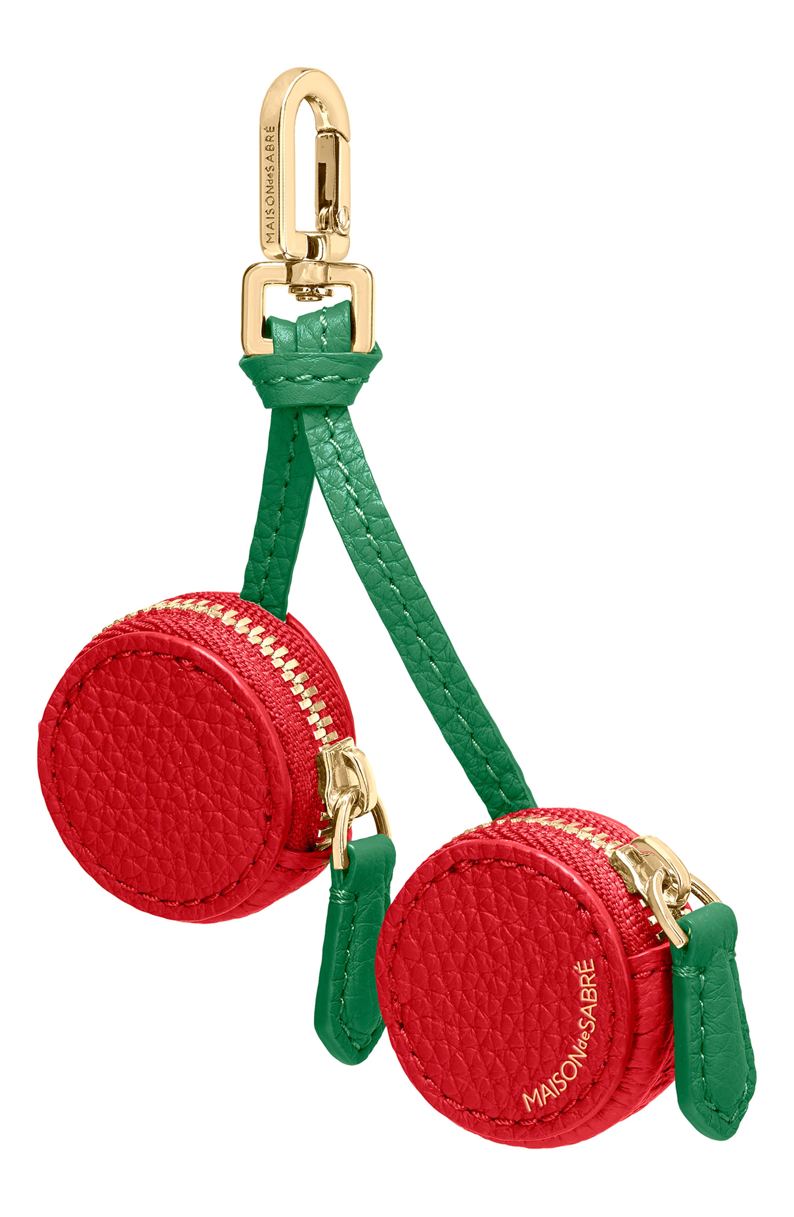 The SABREMOJI Fruit Charm, Alternate, color, Cherry