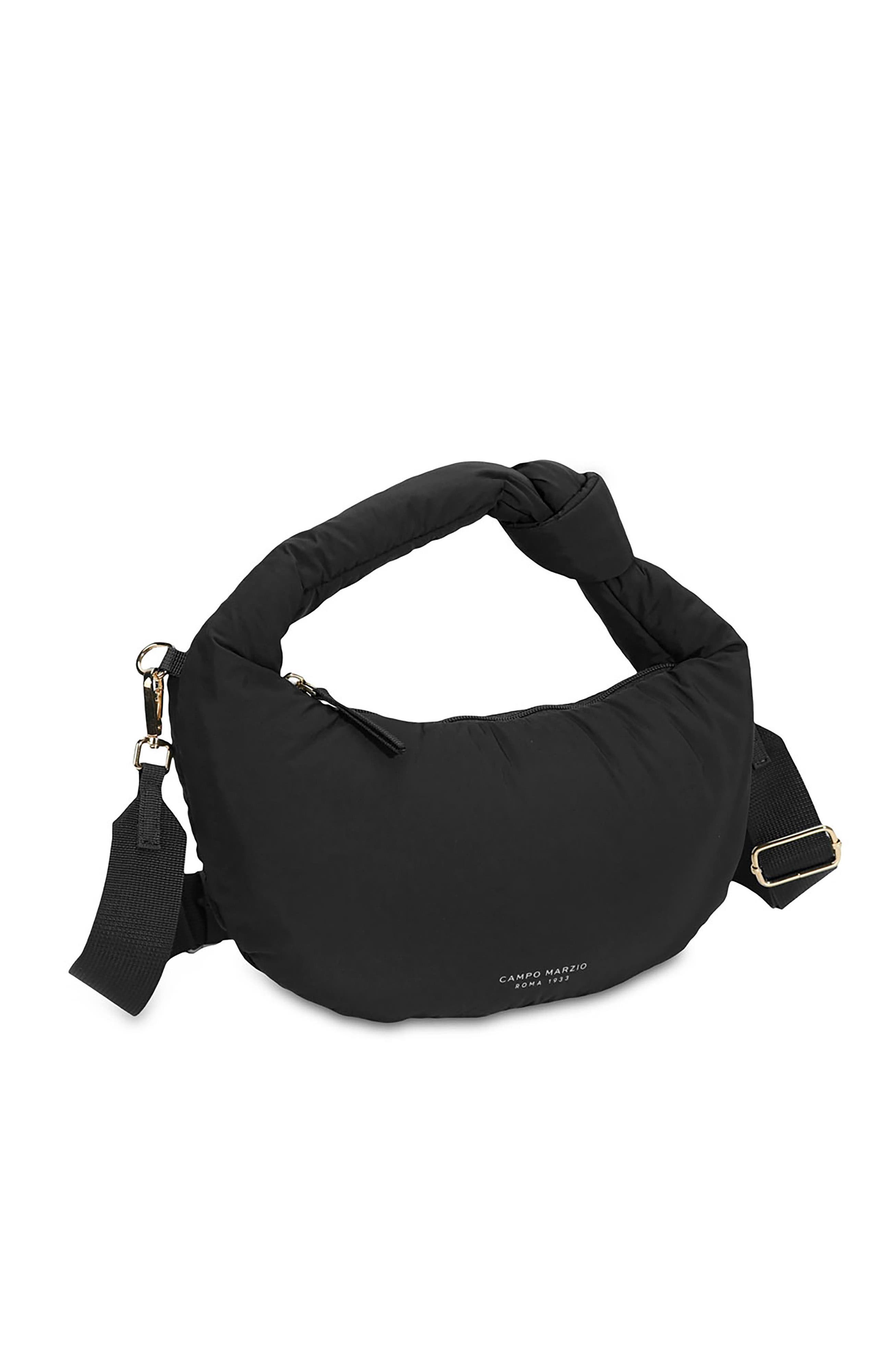 Thunder Ultra Lightweight Soft Handbag With Adjustable Shoulder Strap, Alternate, color, BLACK