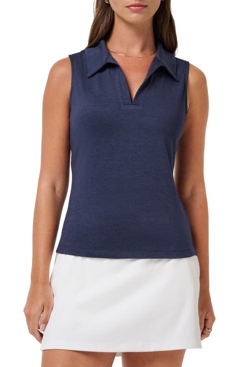 Skyloft Light Sleeveless Polo