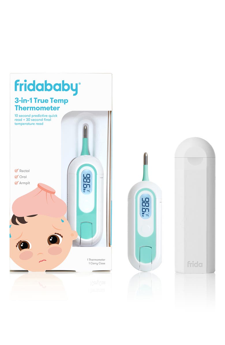 Fridababy 3-in-1 True Temp Thermometer, Alternate, color, White
