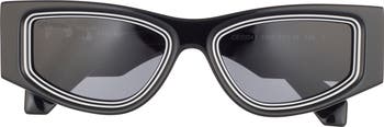 53mm Andy Rectangle Sunglasses