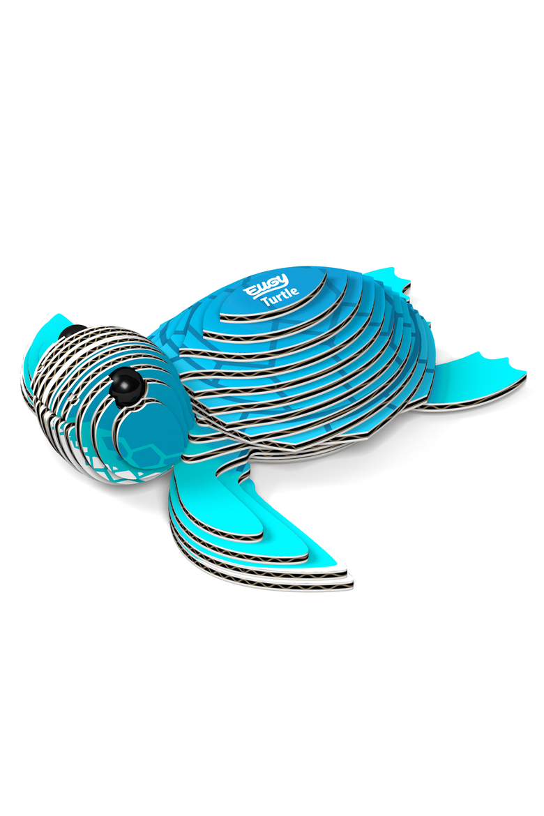 Turtle 3D Puzzle, Alternate, color, No Color