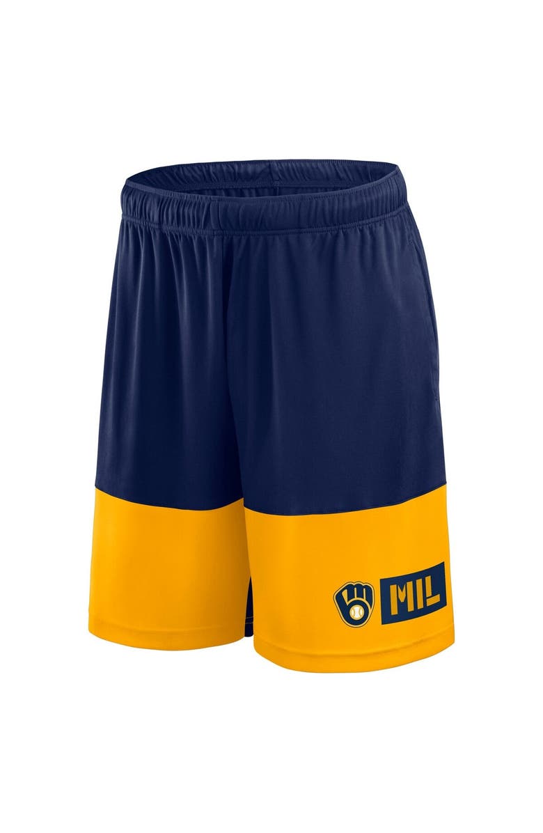 FANATICS Men's Fanatics Navy Milwaukee Brewers Best of the Best Shorts, Alternate, color, Navy