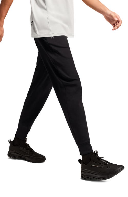 On Joggers In Black