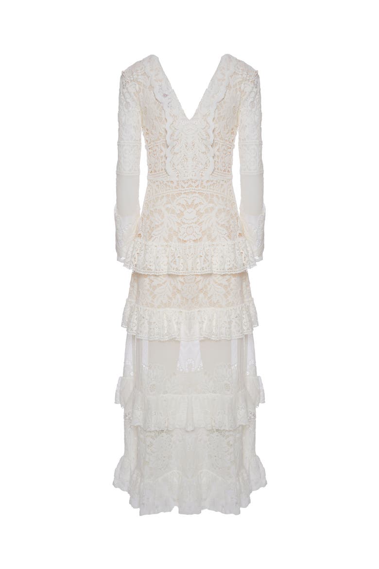 Footloose Lacey Dress, Alternate, color, Solid White