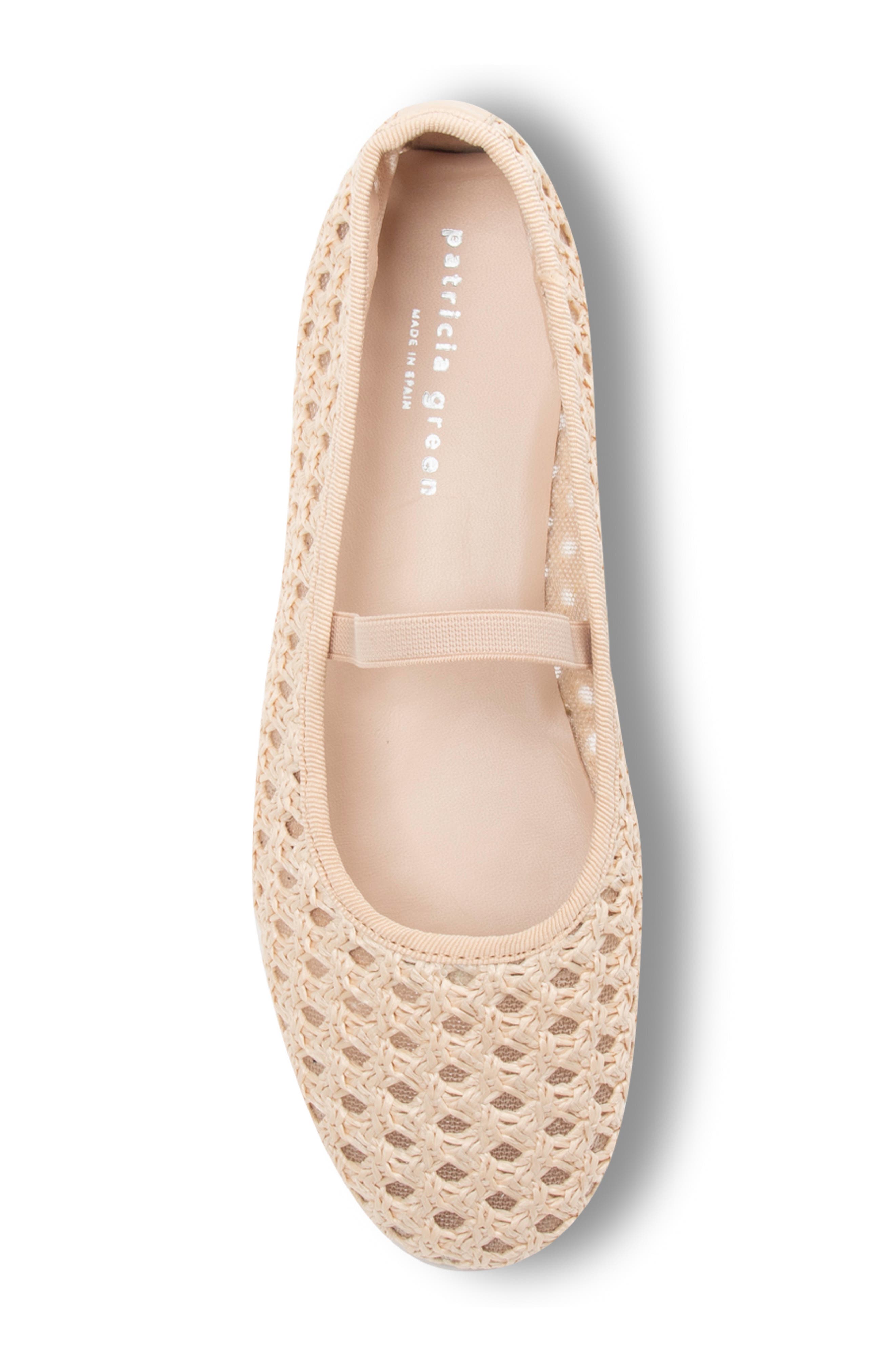 patricia green Monaco Raffia Mary Jane Ballet Flat, Alternate, color, 