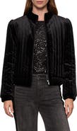 Sanctuary Quilted Velvet Jacket