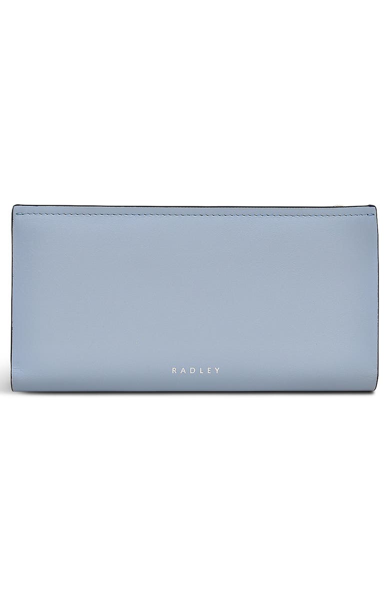 Radley In Bloom Large Leather Bifold Wallet, Alternate, color, Smoke Blue