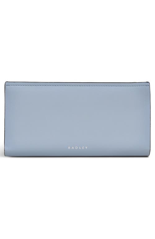 Radley In Bloom Large Leather Bifold Wallet In Blue