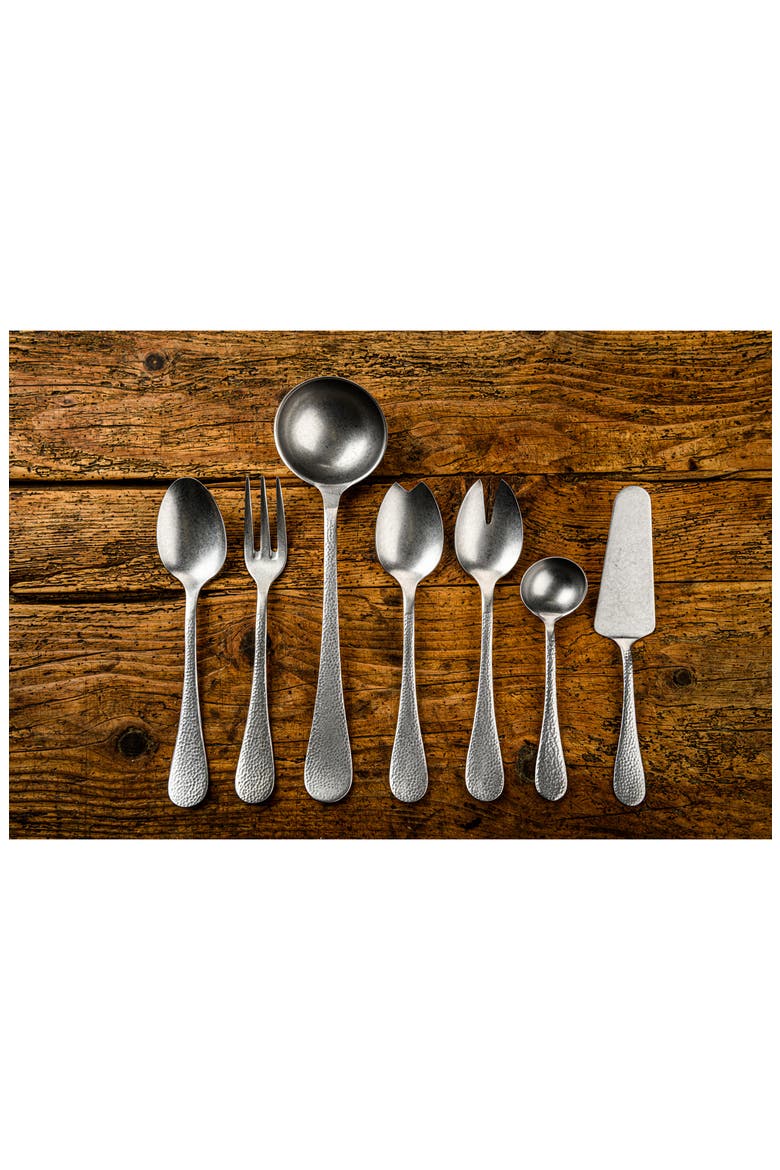 3-Piece Serving Set, Alternate, color, STAINLESS STEEL SET 3