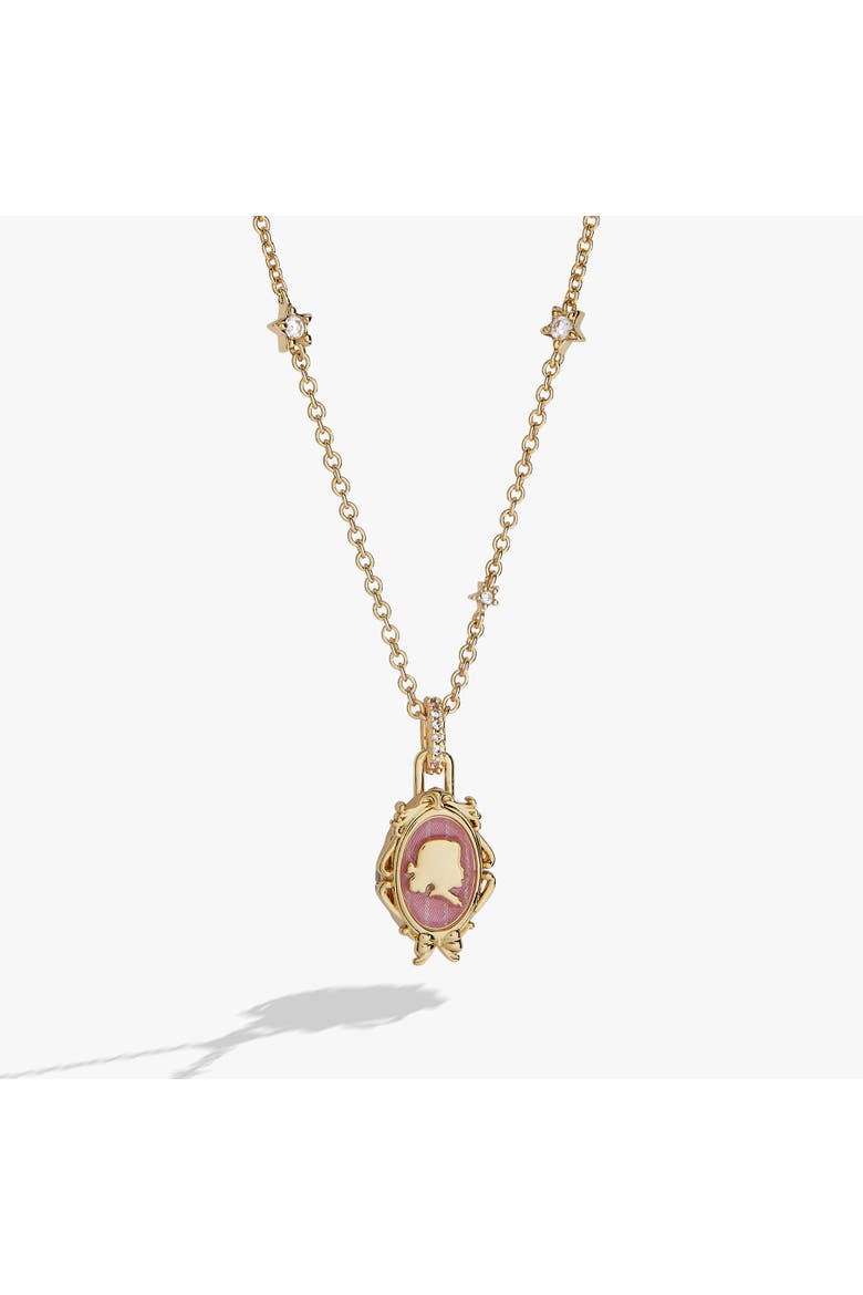 American Girl® Addy 'Resilient' Locket Necklace, Main, color, Gold