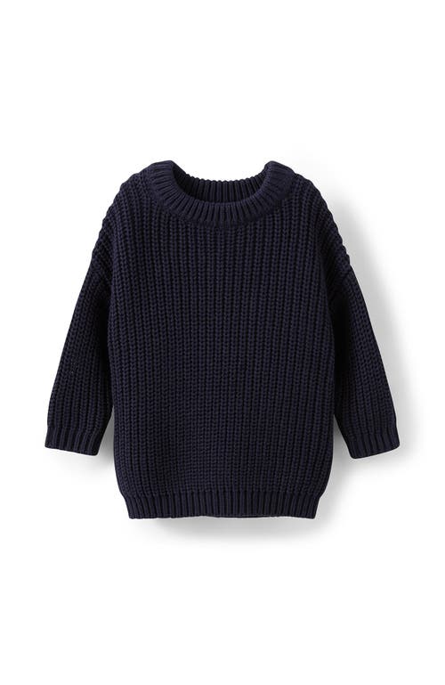 Cotton On Kids Connor Crew Neck Jumper In Blue