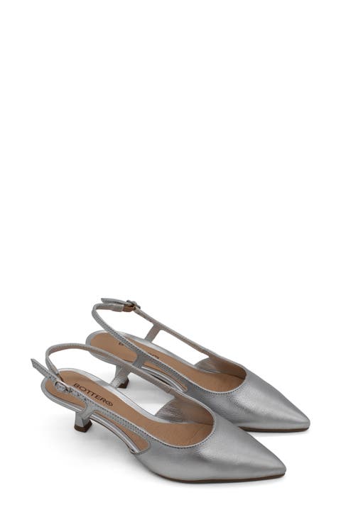 Botolivia Legacy Pointed Toe Slingback Pump (Women)
