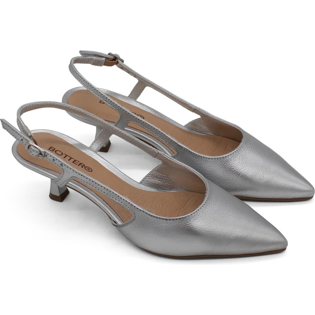 Bottero Botolivia Legacy Pointed Toe Slingback Pump